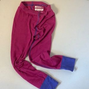 Merino Wool Blend base layer bottoms kids 7/8. Used. Mountain Warehouse